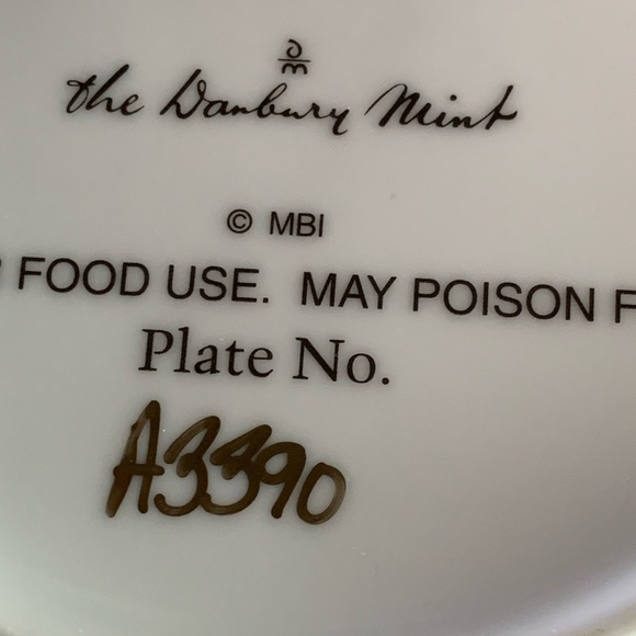 Cherished Shih Tzus HEART OF GOLD Plate Dog Puppy Danbury Mint Tzu Charming! - Picture 5 of 8